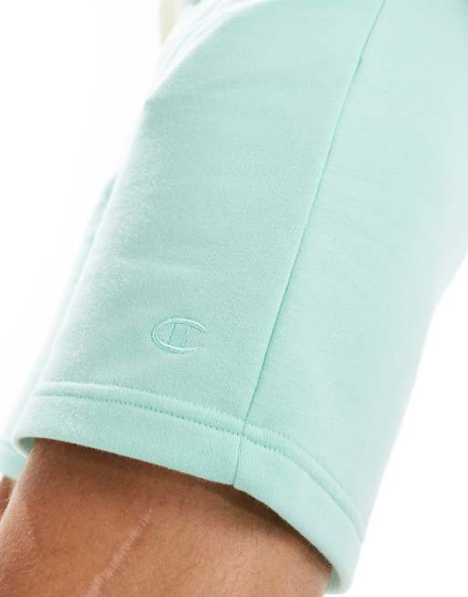 Mint green champion shorts online