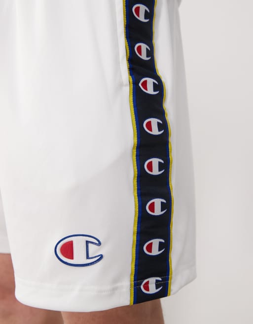 Champion Bermuda shorts in white, 3 of 5
