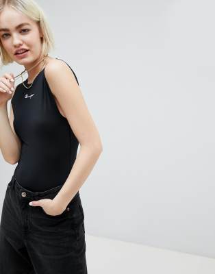 champion black bodysuit