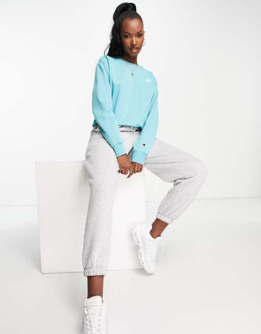 Champion mint green sweatshirt hot sale