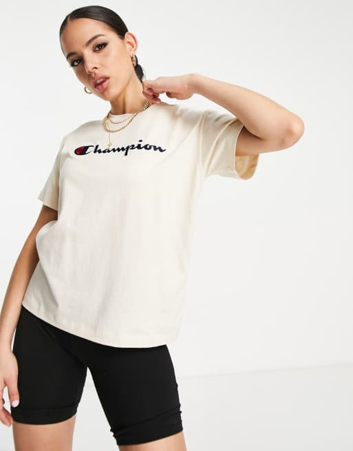 Tan champion cheap t shirt