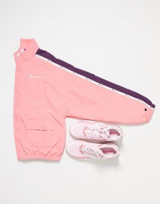 champion pink track jacket