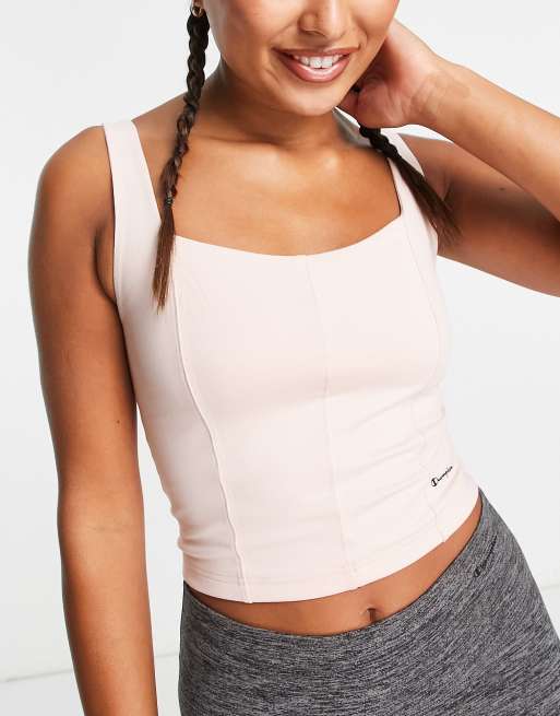 Champion - Brassière da allenamento rosa