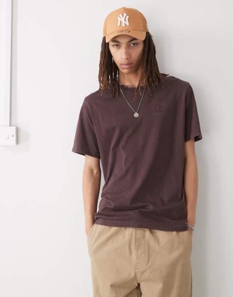 Champion – Brun t-shirt med rund halsringning - view 1