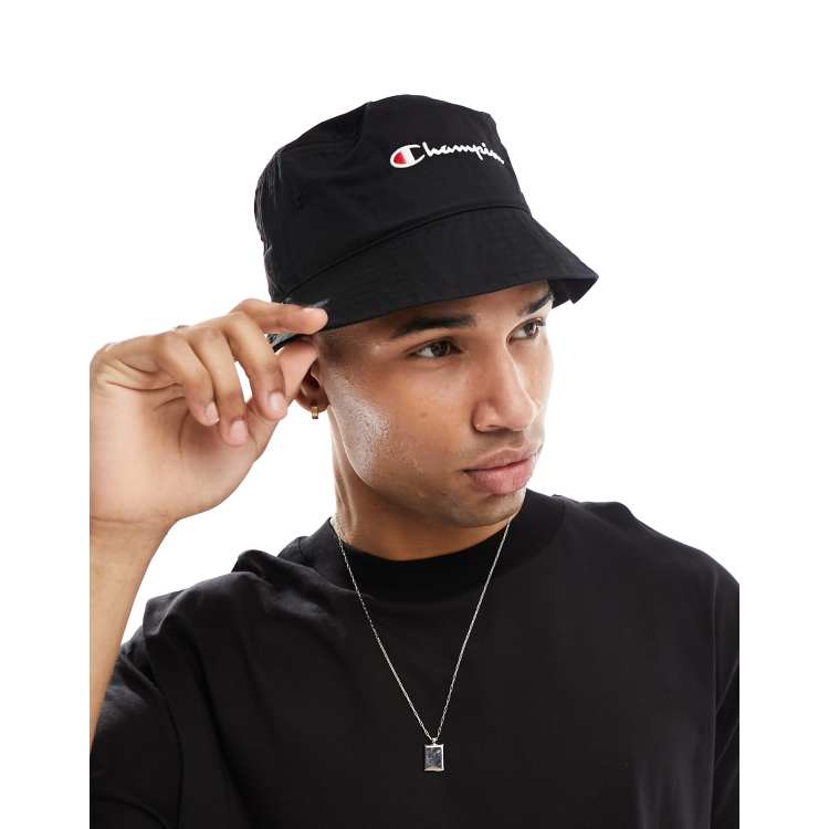 Black champion store bucket hat