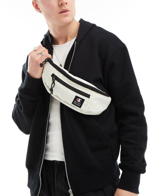 Champion bum bag in beige ASOS