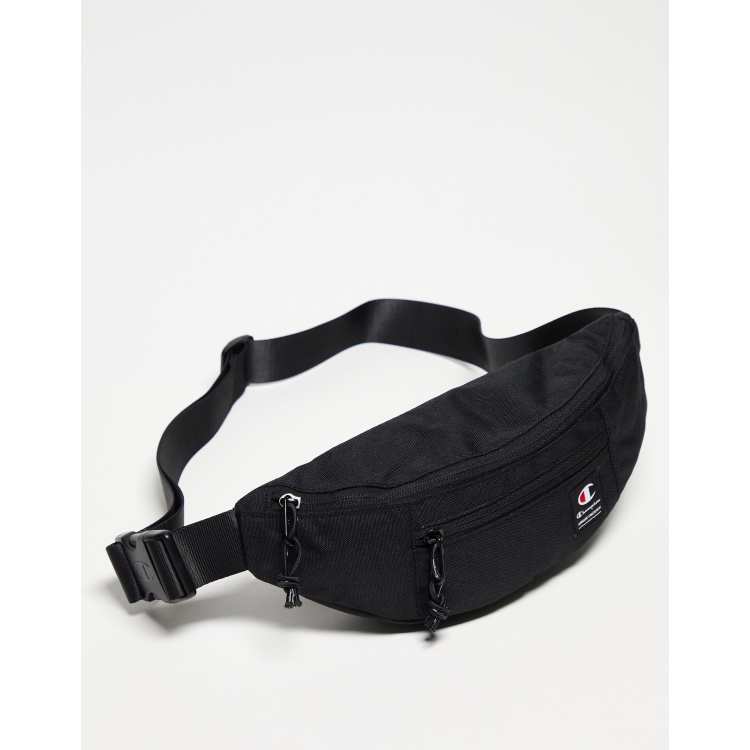 Champion chenille logo store black waist pack