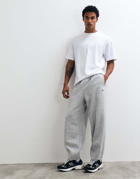 Champion Champion Core Heritage pants barrel leg drawstring jogger in grey - view 1