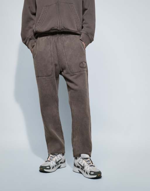 Champion Champion Laundry elastic cuff jogger in khaki, 2 of 9