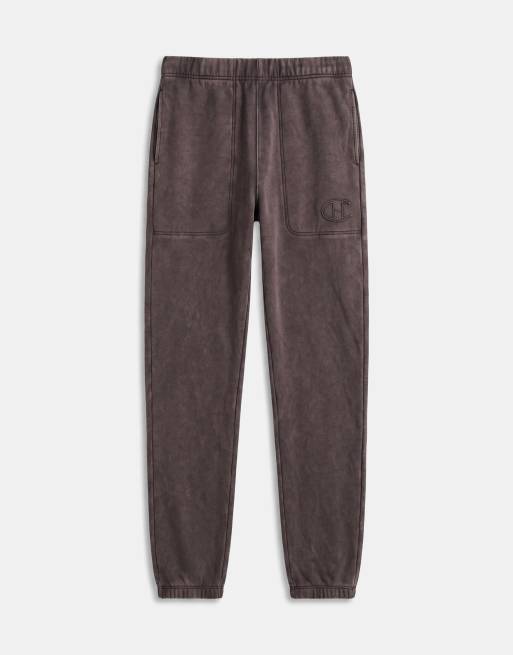 Champion Champion Laundry elastic cuff jogger in khaki, 6 of 9