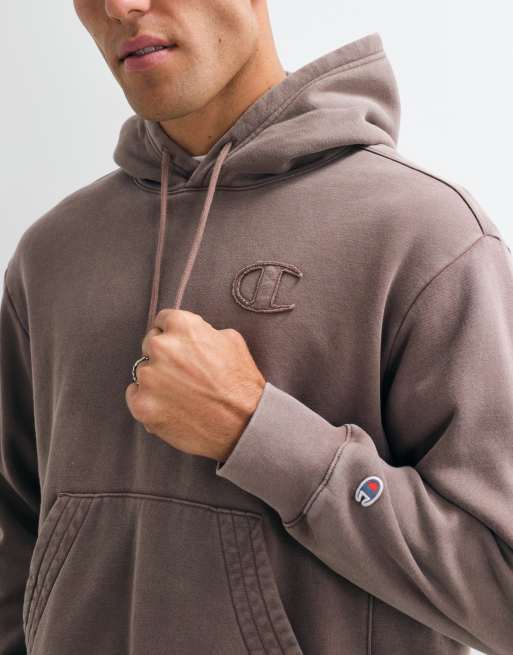 Champion Champion Laundry hoodie in brown, 2 of 5