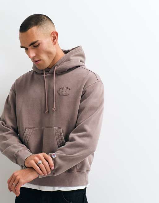 Champion Champion Laundry hoodie in brown, 5 of 5