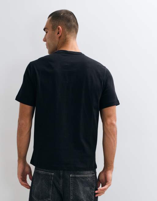 Champion Champion Modern Heritage Crewneck T-Shirt in black, 5 of 5