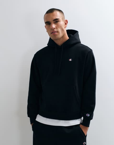 Champion Champion Modern Heritage hoodie in black - view 1