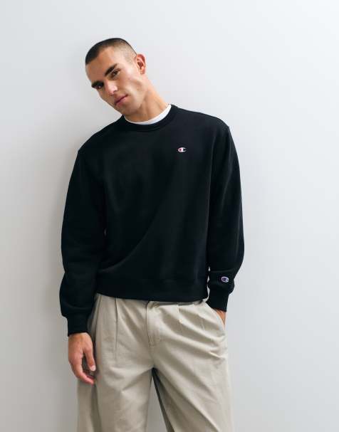 Champion Champion Modern Heritage sweatshirt med rund halsringning i svart - view 1