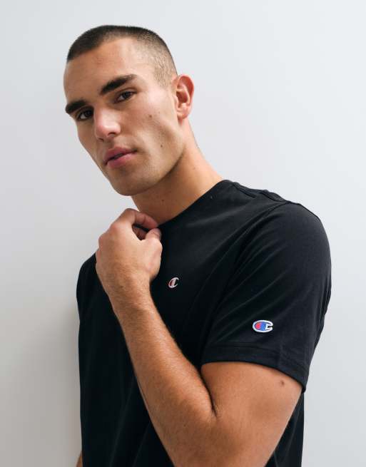 Champion Champion Modern Heritage t-shirt med rund halsringning i svart, 2 av 5