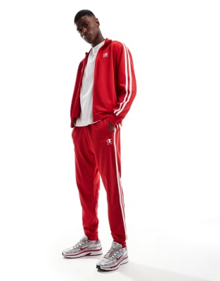 Champion co-ord track suit bottoms in red φωτογραφία