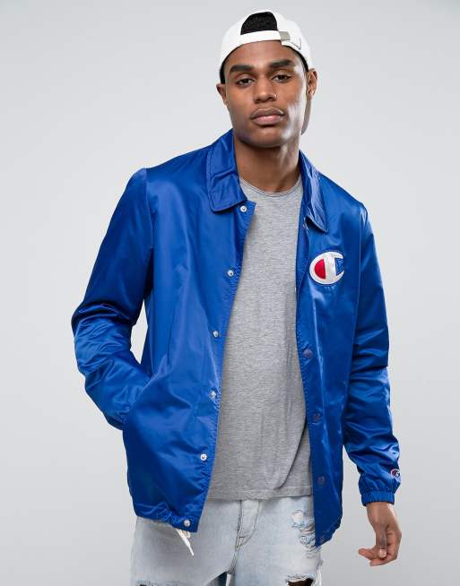 Champion Coach Jacket With Large Logo