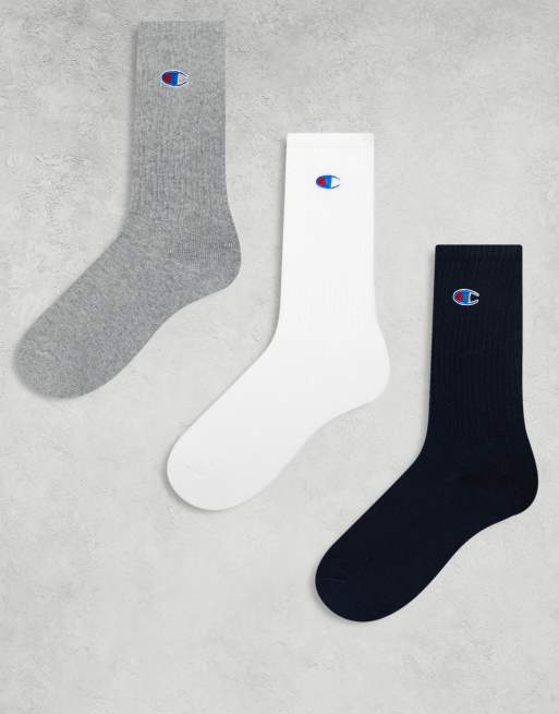 Champion - Confezione da 3 paia di calzini multicolore  