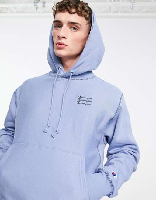 Champion hoodie shop triple logo