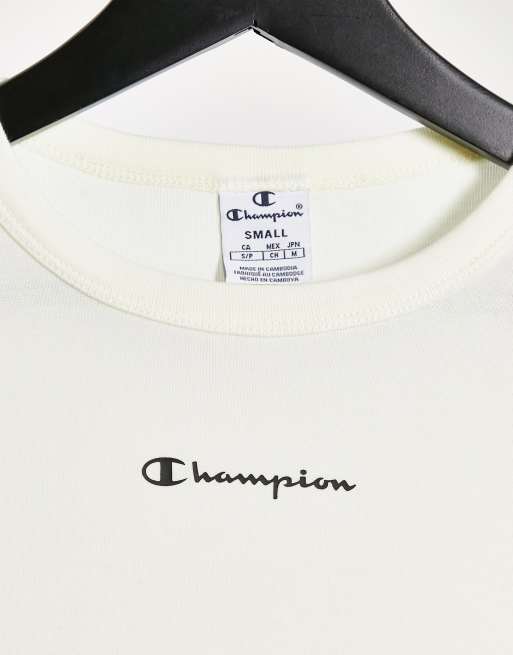 Champion off white outlet shirt