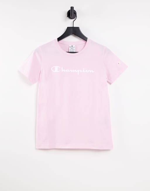 Pink candy cheap champion shirt