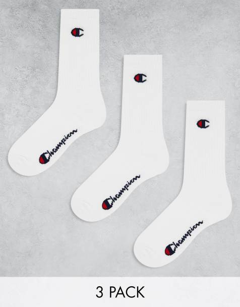 Champion – Crew-Socken in Weiß im 3er-Pack - view 1