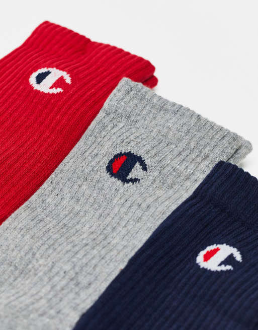 Champion 2024 socks red