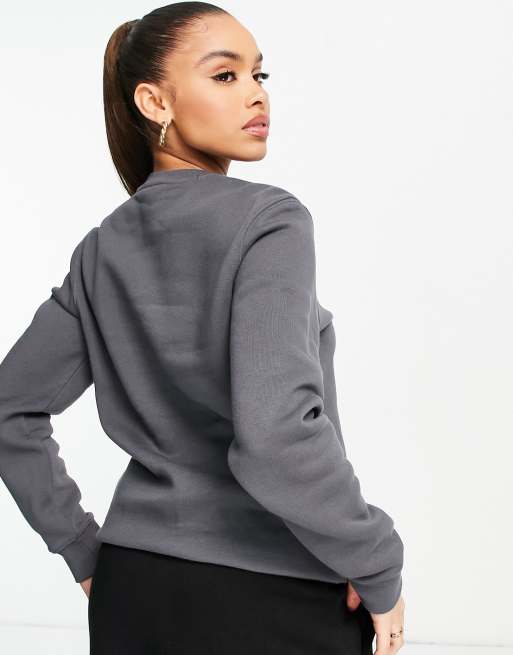 Champion crewneck sweatshirt in light grey ASOS