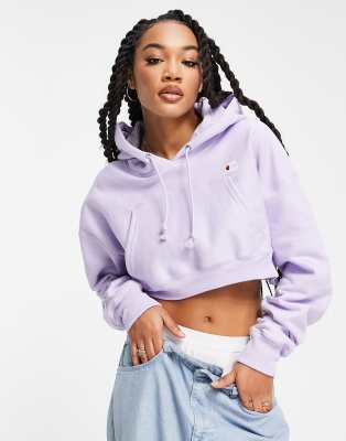 Lilac deals champion hoodie