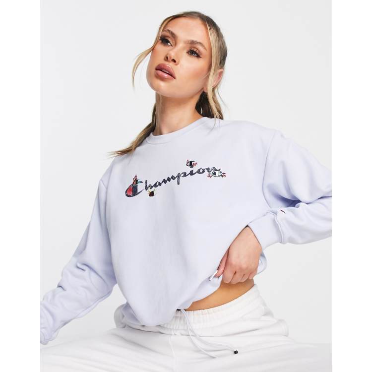 Champion cropped jumper sale