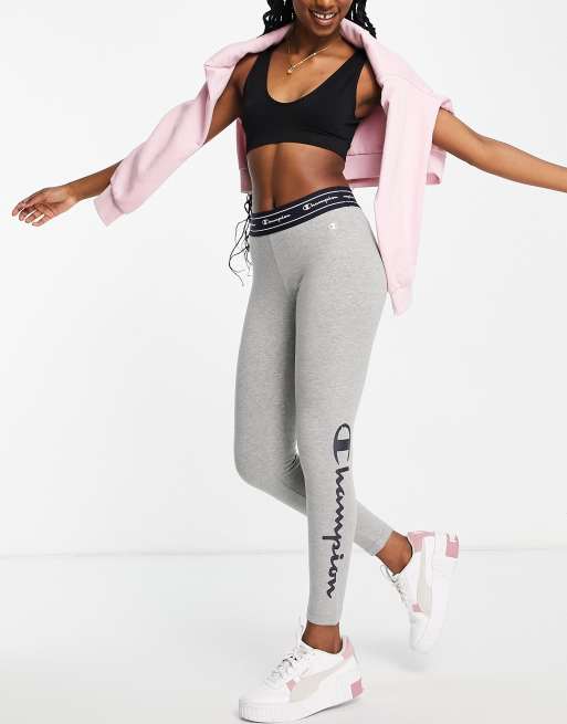 Champion - Cropped legging in grijs