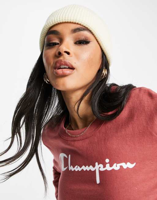 champion cropped long sleeve