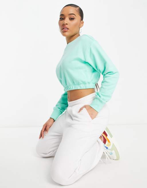 Champion cropped deals sweatshirt