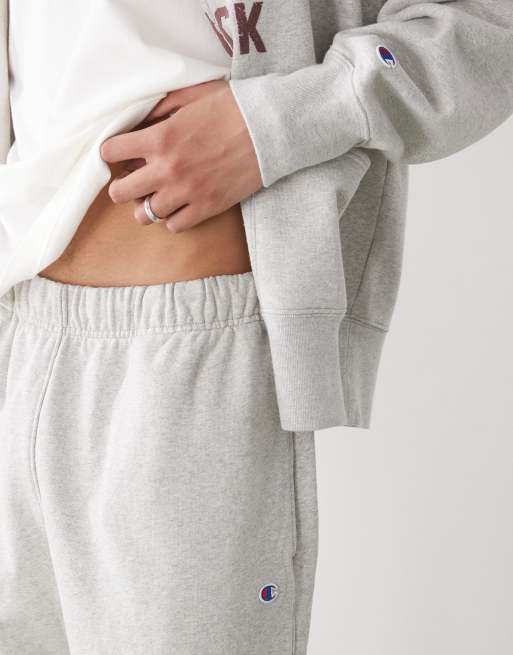 Champion cuff joggers in grey, 3 of 5