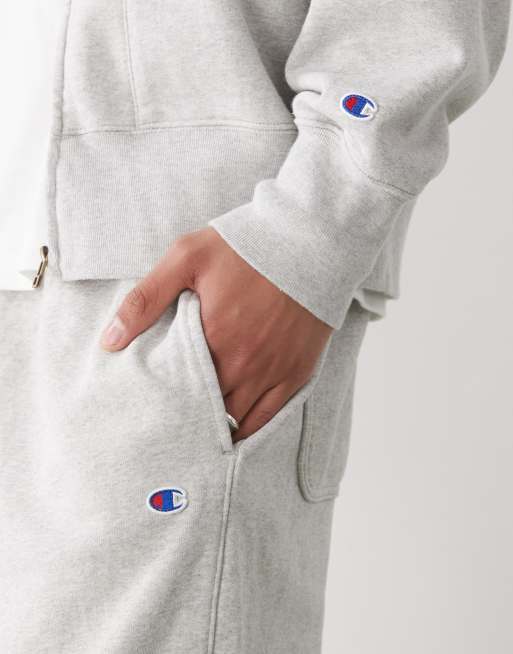 Champion cuff joggers in grey, 5 of 5