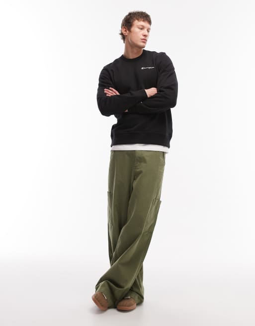 Champion – Czarna bluza o pudełkowym kroju, 2 z 5