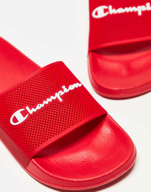 Claquette champion rouge new arrivals