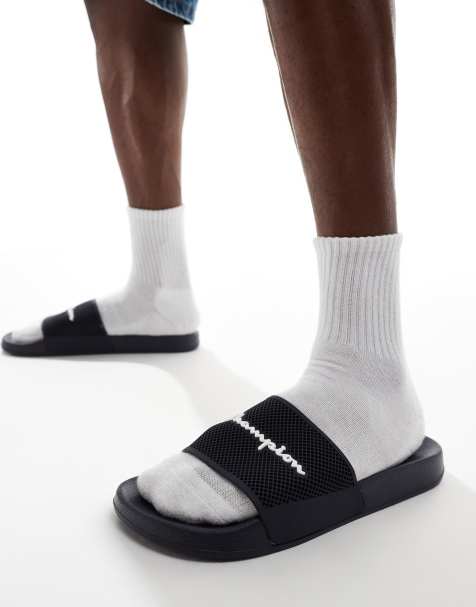 Champion daytona sliders in navy - view 1