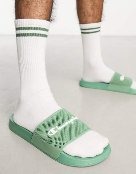 Champion - Daytona - Uniseks slippers in groen - view 1