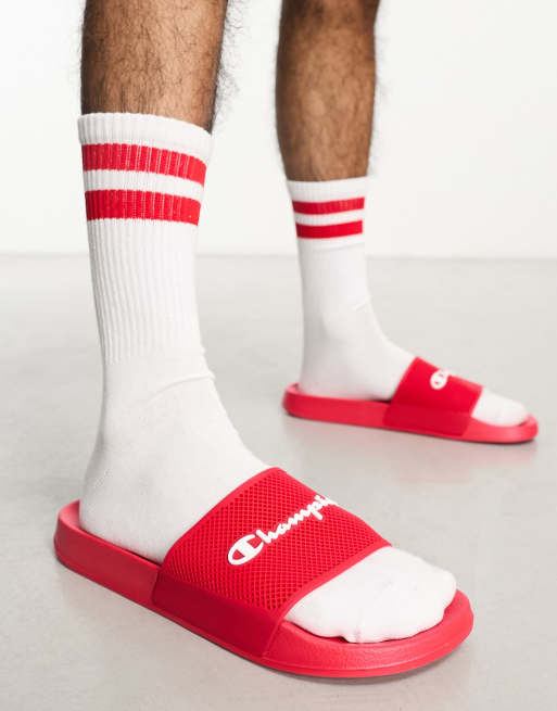 Champion – Daytona – Unisex-Slider in Rot