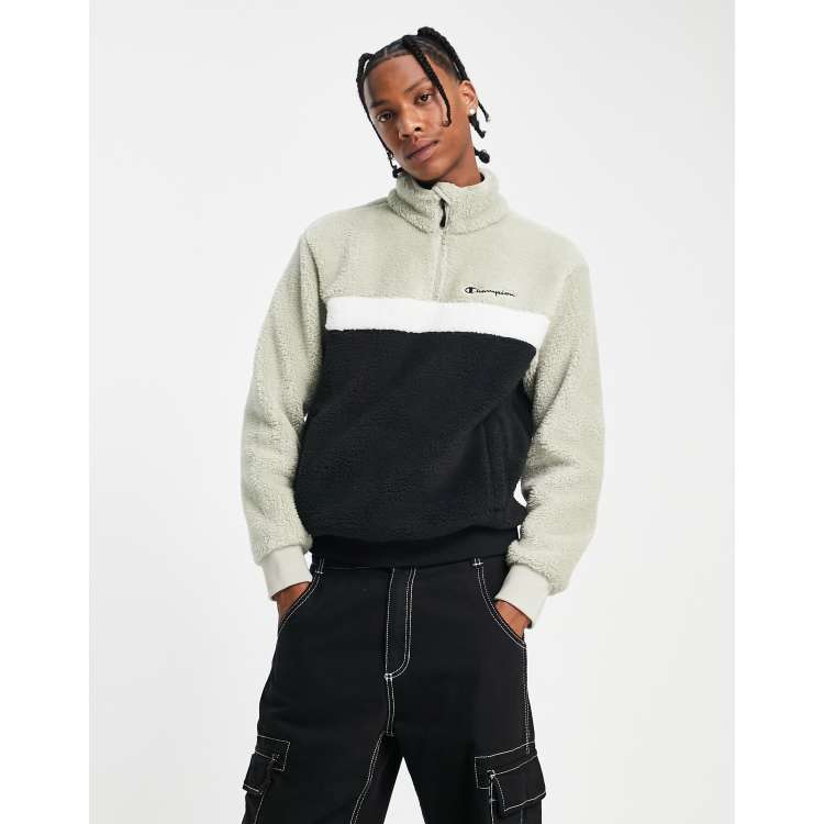 Champion sherpa baseball clearance jacket