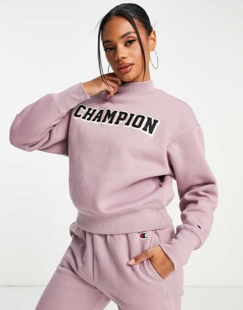 Felpa Felpata Big Logo Donna CHAMPION – La Miniera Abbigliamento