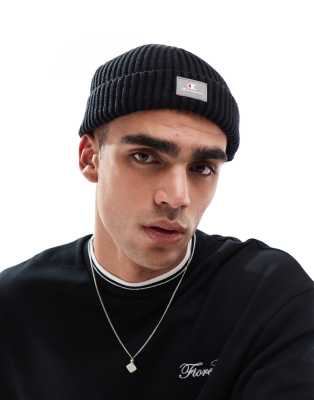 Champion Champion fisherman beanie in black