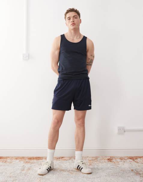 Champion – Fußball-Shorts in Marineblau - view 1
