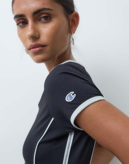 Champion Future Memories fitted top and pant in black, 3 of 5