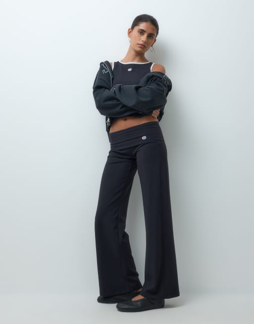 Champion Future Memories fitted top and pant in black, 2 of 5