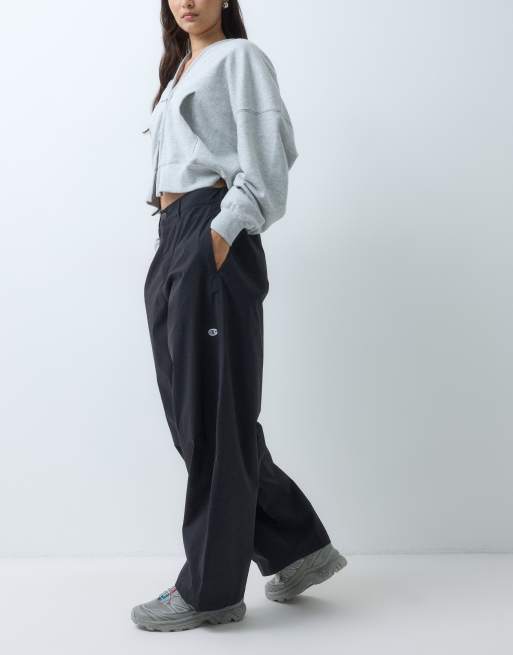 Champion Future Memories oversized barrel fit trousers in black, 2 of 5