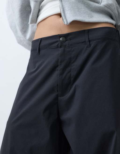 Champion Future Memories oversized barrel fit trousers in black, 3 of 5
