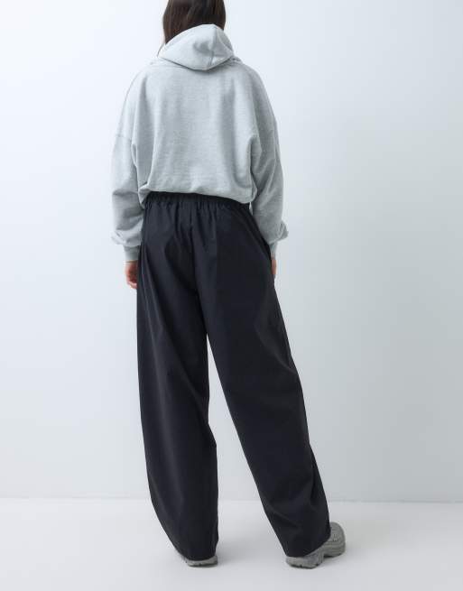 Champion Future Memories oversized barrel fit trousers in black, 5 of 5